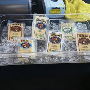 The sage cheddar was incredible!  Bestie liked the white cheddar.