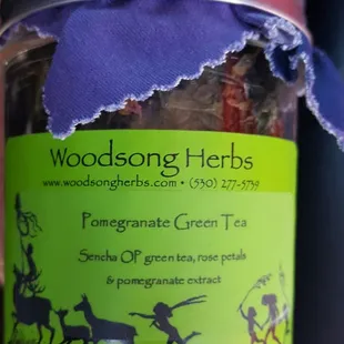 Loose tea for a bargain (2 jars for $10). This one smelled divine.