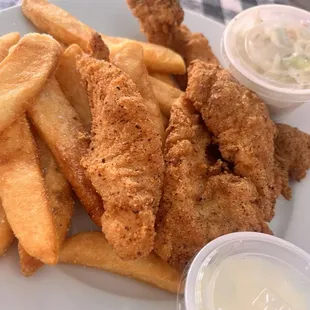 Fried grouper basket