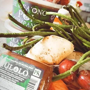 a variety of vegetables