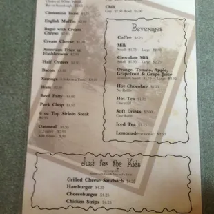 Menu page 2