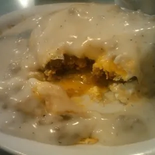 chicken fried steak breakfast