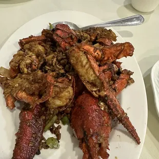 Lobster Cantonese Style for additional $2