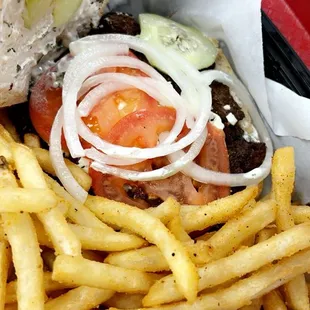Gyro burger