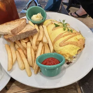 Carnitas Omelette