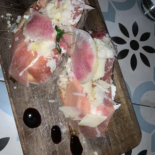 Burrata Bruschetta