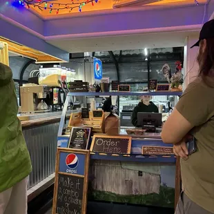 Inside Order Counter