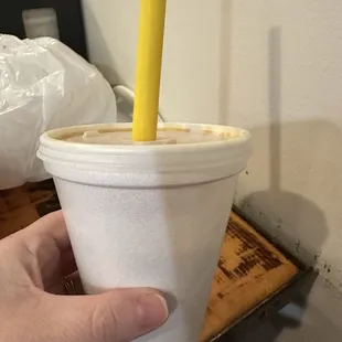 Peanut butter shake