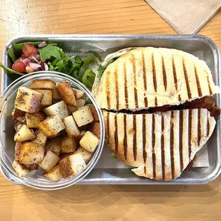 BLT with Roasted Potatoes