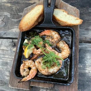 Sizzling Prawns