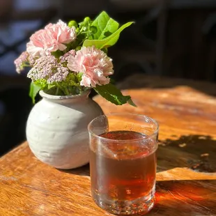 Cigarettes &amp; Coffee rye, amaro, gran classico