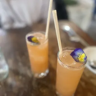 Strawberry mint mocktail