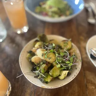 Brussels sprouts with cipollini onions