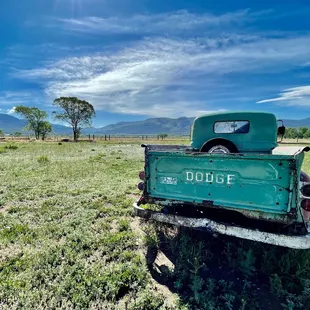 Cool area around the farmhouse