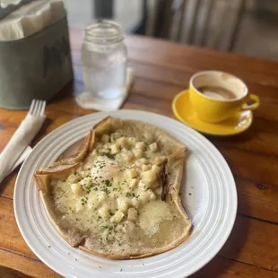 Savory Crepe Parmentier