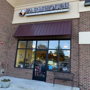 Front view of business