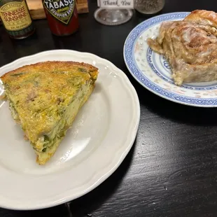 Bacon Asparagus and pecan roll