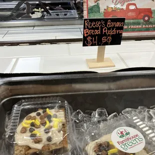 Reese's bread pudding