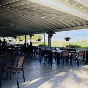 Outdoor seating