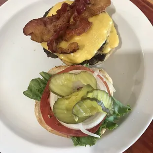 Double bacon cheeseburger