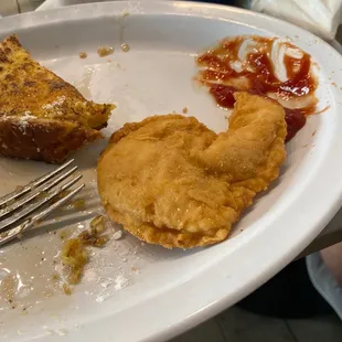 French toast and fried chicken