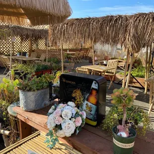 Cute outdoor dining