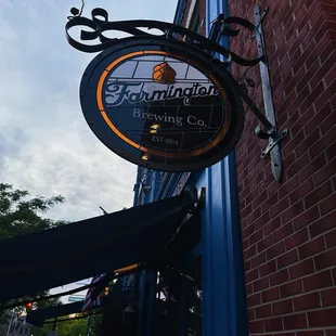 the outside of the building