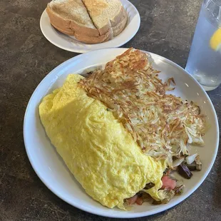 Gyro Greek Omelette