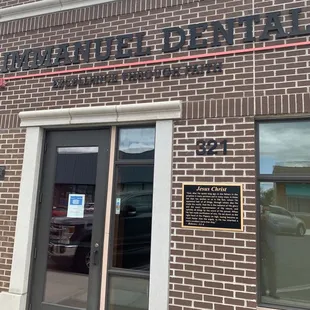 There is a Christian dental clinic next-door which was a surprise to me walking into this restaurant