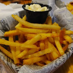 Half order of fries. So good