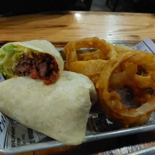 Bacon Cheeseburger Wrap