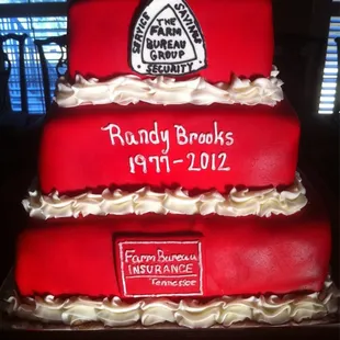 Randy Brooks retirement party.