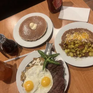 Chilaquiles and Eggs