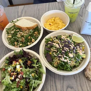 The rancher, farmside, and local farmer.