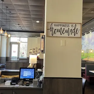 Loved the welcome sign