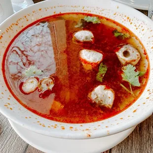 Tom Yum Soup Shrimp