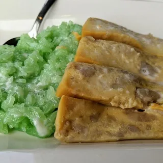 Thai Custard with Sticky Rice