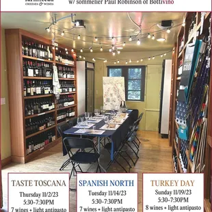 Learn about the fascinating world of wine in our classes taught by Sommelier Paul Robinson!