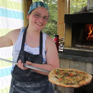 Kara's wood-fired pizzas are a summer treat not to be missed!