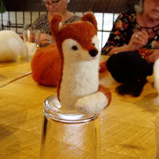 Join us for one of our needle felting classes!