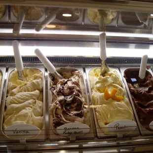 Try our homemade artisan gelato!