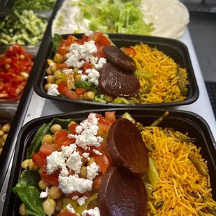 salads, interior