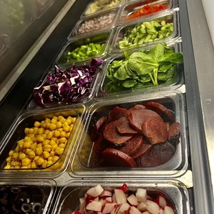 interior, salads