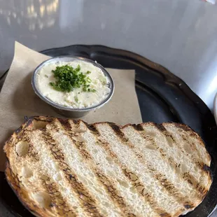 Bread! There was 2 pieces!