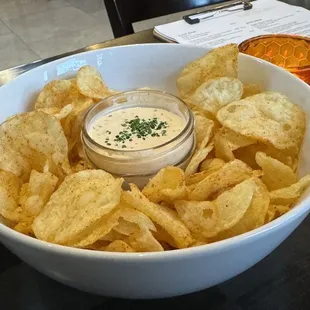 the pimento cheese dip is very nice