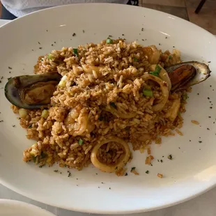 Arroz Frito Mar Y Tierra