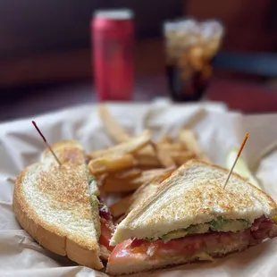 BLT with avocado