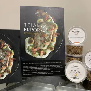 a display of their products