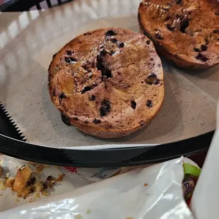 blueberry bagel