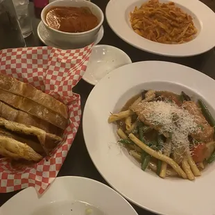 Our feast Yum!